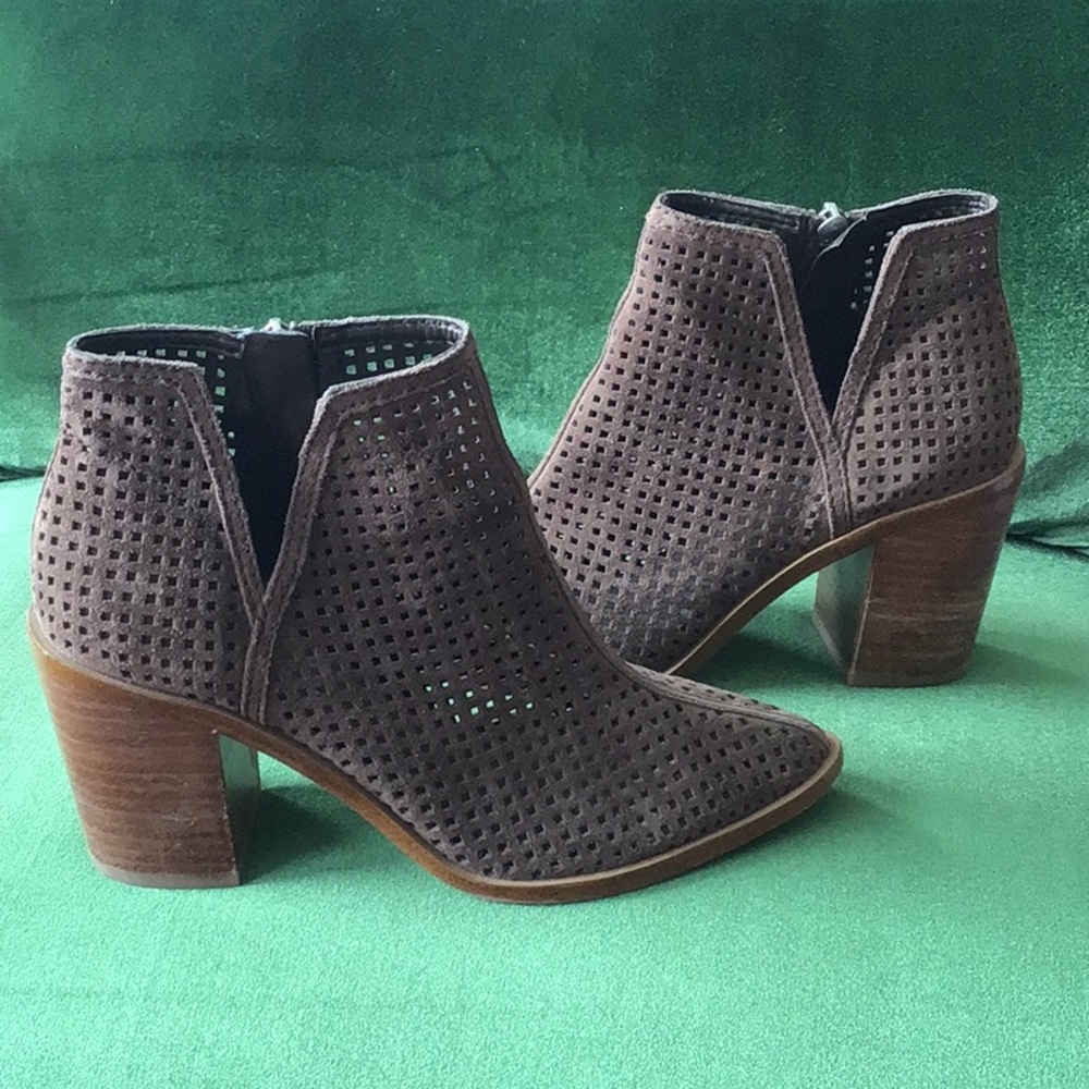 1. State Chunky Heel Ankle Boots